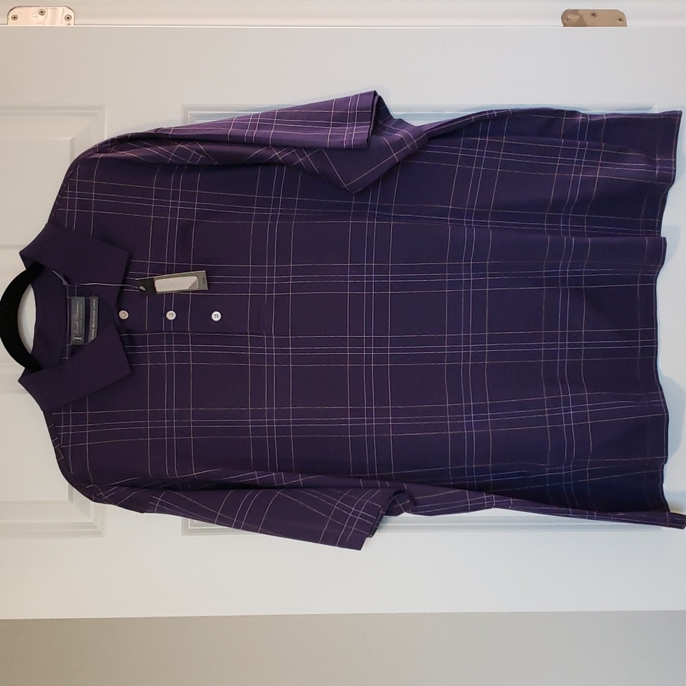 NWT MEN'S DANIEL CREMIEUX SIGNATURE COLLECTION SHOR SLEEVE GOLF POLO XL